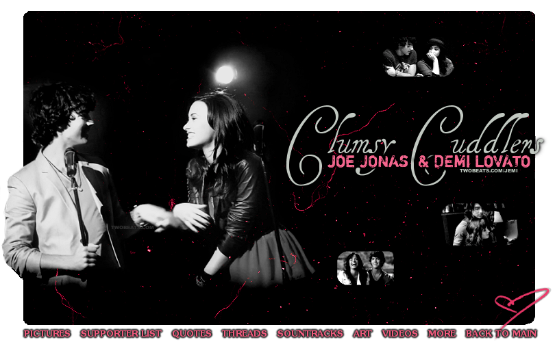 A Jemi website for The Clumsy Cuddlers Thread on the Jonas Brothers board on 